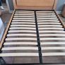 Bed frame king size wooden Image 2