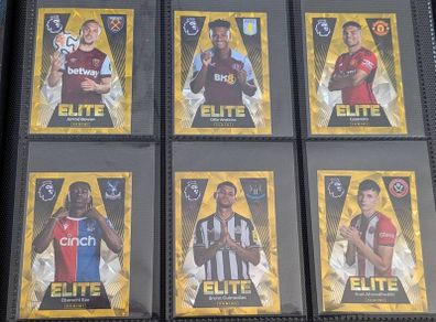 6 Elite Premier League Stickers