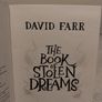 The book of stolen dreams by David Farr HARDBACK Image 4
