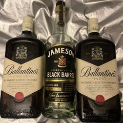 Drumshanbo Gunpowder Irish Gin Jameson black barrel whisky Ballantines Teeling whiskey empty Bottle