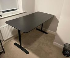 Ikea DESK 160x80 cm, black