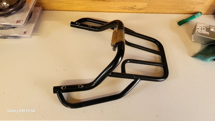 yamaha fzs600 1998-2001 luggage rack