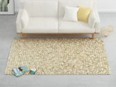 Rug Wool Felt Pebble 140x200 cm Beige/Grey/Brown/Chocolate