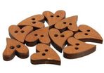Wooden Buttons- different shapes