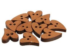Wooden Buttons- different shapes