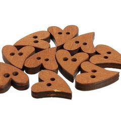 Wooden Buttons- different shapes
