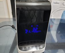 Humidifier with ioniser