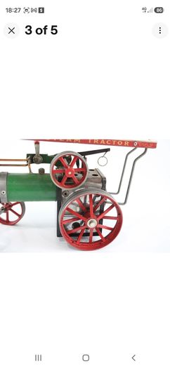 Mamod steam tractor