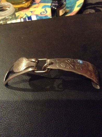 Victorian belt buckle