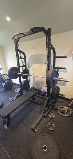 commercial half rack