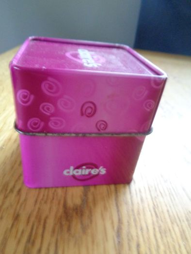 Claire's Metal Tin for Sale
