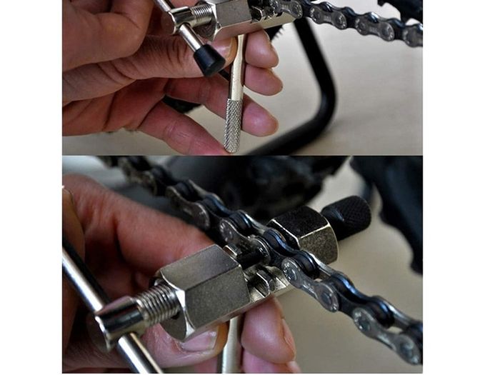 New 3 in 1 Bicycle Chain Tool Set Forger Unzipper Chain Repair Wrench #1455