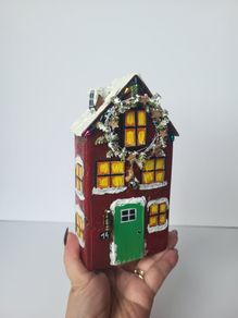 Handcrafted wooden house!