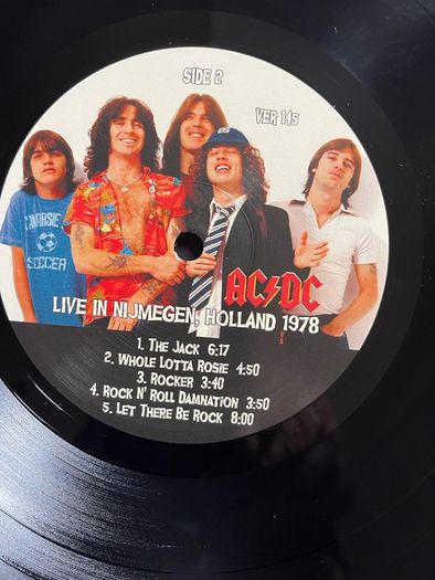 AC/DC Limited Edition live in Holland 1978 in mint condition