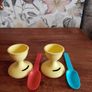 Pair of Vintage Danish Bodum Egg Cups. Image 2