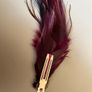 Peacock Hair Slide Image 3