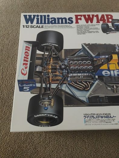 Tamiya 1/12 Williams FW14B Renault, Nigel Mansell 1992. 12029