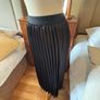 Theo + George Anna Black Pleated Skirt - Brand New - Size XS Image 3