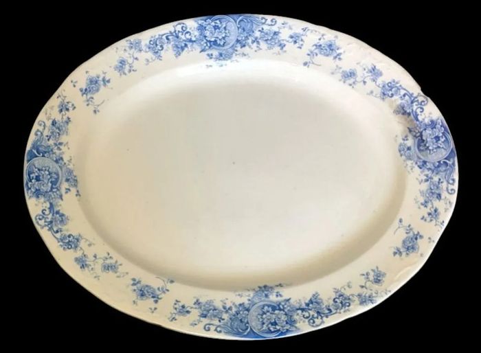 Antique French Ironstone Serving Platter