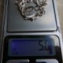 Vintage Sterling Silver 925  Bracelet 5.0g L-8" Image 8