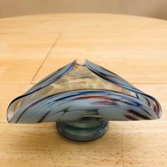 Vintage Art Glass Ashtray