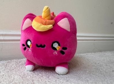 Aurora Tasty Peach Meowchi Kawaii Berry Sunset Plush Soft Toy Stuffed Animal approx. 8" Used Please see photos