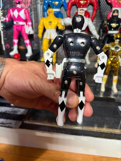 1995 Power rangers movie Bandai  metallic Rangers 6 rangers