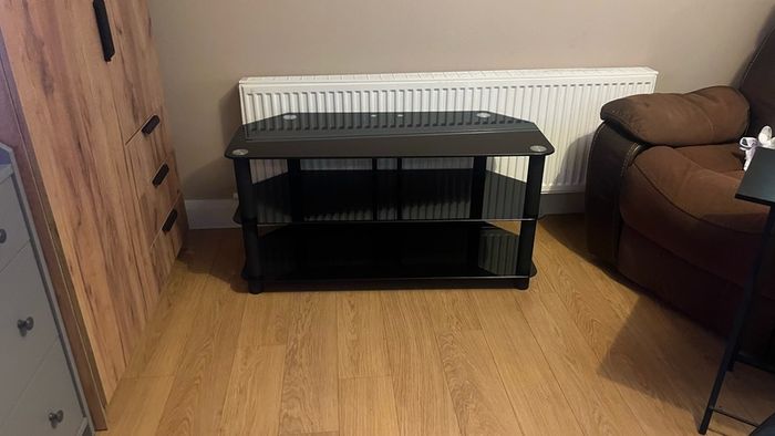 Glass TV Stand