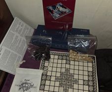 The Viking Game (Hnefatafl) Board Game + Book