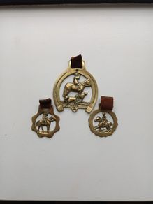 antique Horse medallions