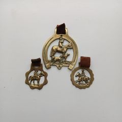 antique Horse medallions