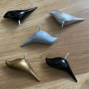birds - wall decoration - without wall plugs