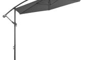 Cantilever Umbrella with Aluminium Pole 300 cm Anthracite