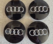 4 x  Audi Caps (68mm) Free Post