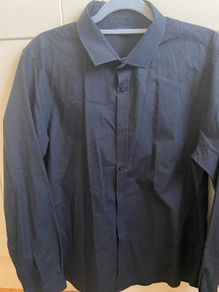 New Look black long sleeve shirt