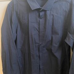 New Look black long sleeve shirt