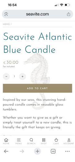 Seavite by Drs Mulrooney Rejuvenating Candle