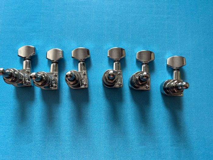 Electric Guitars Machine Head tuners 6 line chrome Jackson fender Stratocaster telecaster esp Ibanez electric guitars parts accessories