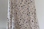 COS  Knot Detail Droplet Print Dress