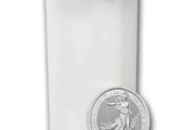 2026 Great Britain Tube of 25 - Britannia 1 oz Silver Bullion Coin