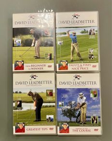 4 Golf DVDs