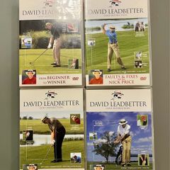4 Golf DVDs
