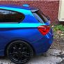 BMW 1-Series F20 F21 116i 118i 120i M135i M140i 2012-2018 Rear Roof Spoiler, Rear Trunk Roof Lip Spoiler Gloss Black Image 6