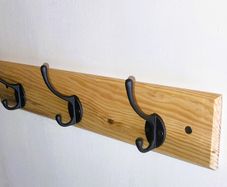 Reclaimed Wood Coat Hanger