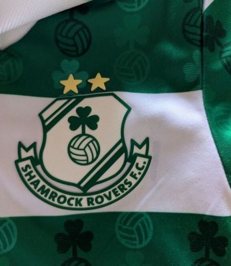 Shamrock Rovers Football Jersey 2025 Infant Shirt 9/12 months Macron