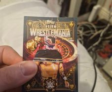 WWE WORLD 2026 Axiom 110 of 399 Topps Wrestlemania 42 Exclusive Card