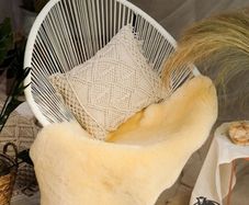 Medical grade sheepskin rugs for baby, gift for newborn, for elderly for wheelchair, chair to prevent sores