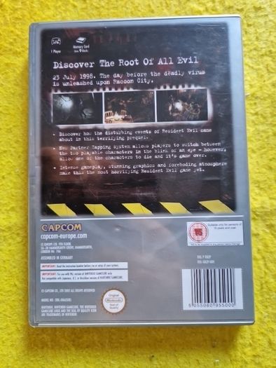 Resident Evil Zero Game Cube Nintendo games Original