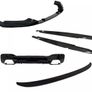 For Bmw G30 G31 5 Series Full Body Kit Gloss Black Front Lip Diffuser Spoiler M Sport 2017- 2021 Image 2