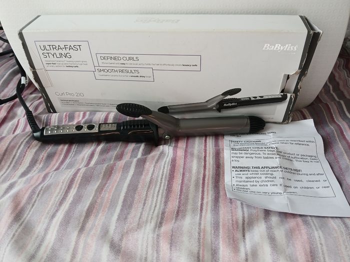 BaByliss Curl Pro 210 curling tong - excellent condition